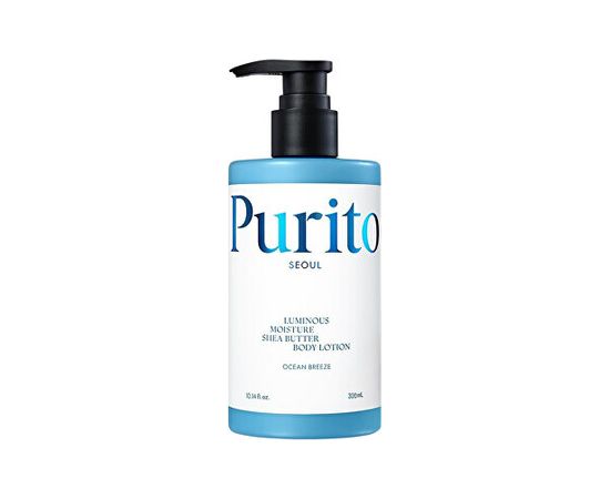 Purito Ocean Breeze Luminous Moisture Shea Butter Body Lotion - Tělové mléko s bambuckým máslem 300ml Smaržas - NESAKĀRTOTS
