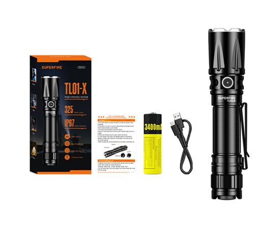 Superfire TL01-X flashlight Велосипеды
