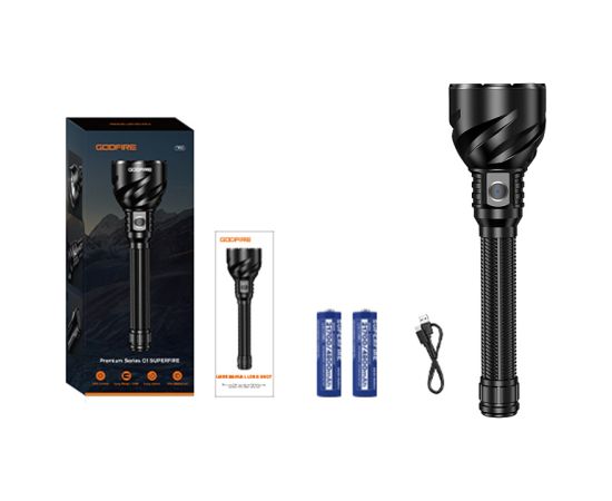 Superfire TF02 flashlight Велосипеды