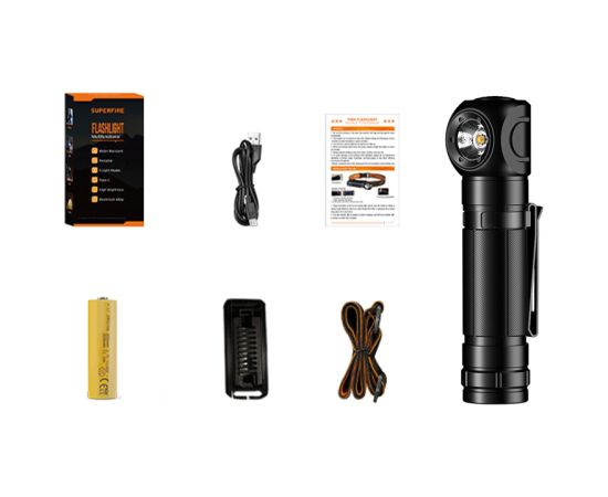 Superfire TH04-U flashlight Велосипеды