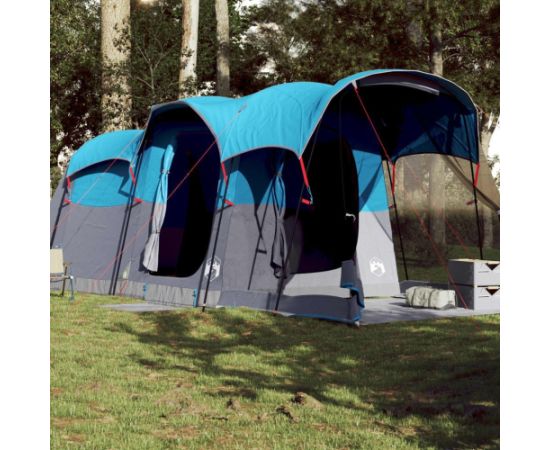 vidaXL Namiot rodzinny, tunelowy, 8-os., niebieski, wodoszczelny Новинки Для дома и сада 