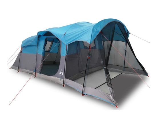 vidaXL Namiot rodzinny, tunelowy, 8-os., niebieski, wodoszczelny Новинки Для дома и сада 
