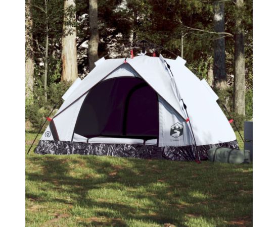 vidaXL Namiot 2-os., biały, zaciemniany, szybkie rozkładanie Новинки Для дома и сада 