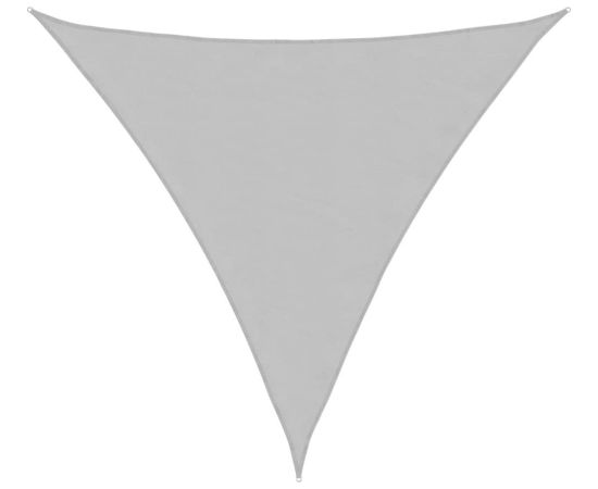 vidaXL vidaXL Żagiel przeciwsłoneczny, jasnoszary, 6x6x6 m, 100% poliester Новинки Для дома и сада 