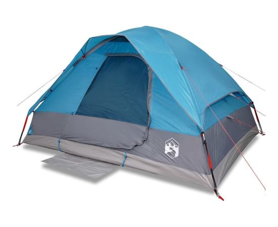 vidaXL Namiot rodzinny, kopułowy, 6-os., niebieski, wodoszczelny Jaunumi -Dārzam