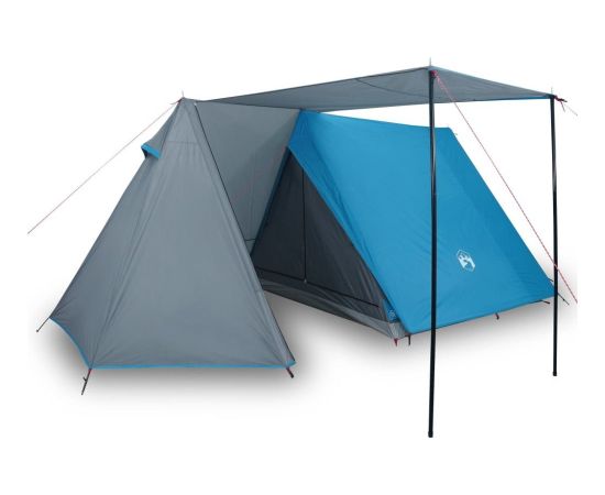 vidaXL Namiot turystyczny, 3-os., niebieski, wodoszczelny Jaunumi -Dārzam