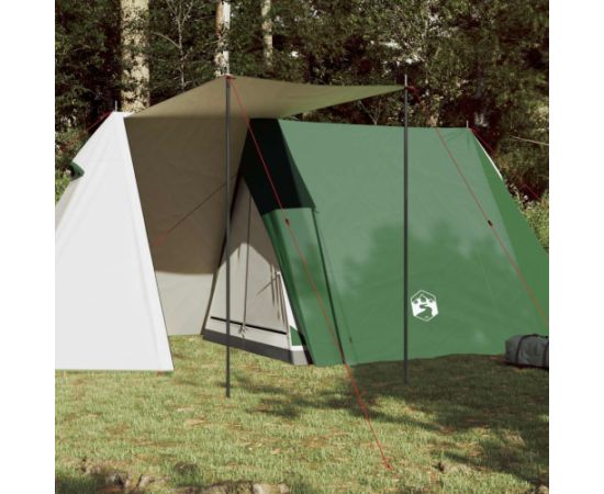 vidaXL Namiot turystyczny, 3-os., zielony, wodoszczelny Jaunumi -Dārzam