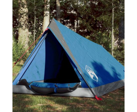 vidaXL Namiot turystyczny, 2-os., niebieski, wodoszczelny Jaunumi -Dārzam