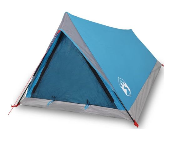 vidaXL Namiot turystyczny, 2-os., niebieski, wodoszczelny Jaunumi -Dārzam