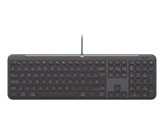 LOGITECH Signature Slim MK620 Wired Combo for Business - GRAPHITE - US INT'L - USB - N/A - INTNL-973 - USB-C Новинки Компьютерная техника