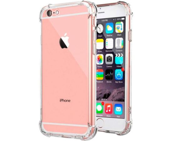 Evelatus Apple  iPhone 6/6S Military Shockproof Silicone Case TPU Transparent Чехлы - альтернативные