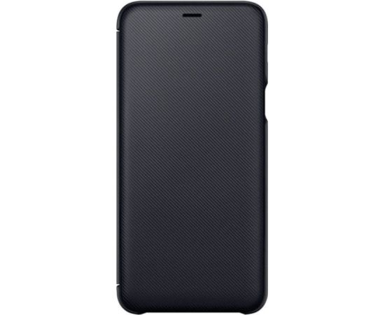 Samsung   A6 Plus 2018 A605 Wallet Cover EF-WA605CBE Black Чехлы - альтернативные