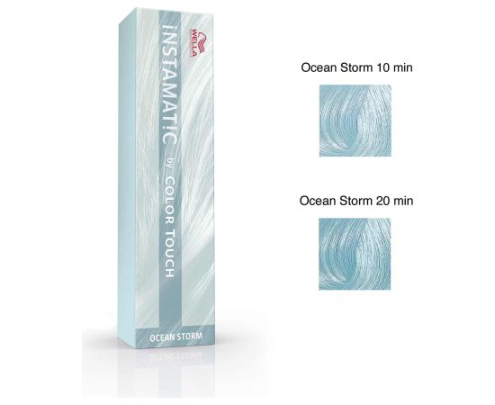 Wella Professionals, Instamatic By Color Touch, Ammonia-Free, Demi-Permanent Hair Dye, Ocean Storm, 60 ml Matu kopšana