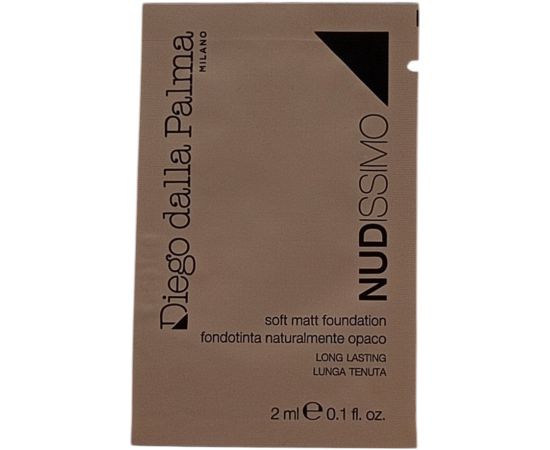 Set, Diego Dalla Palma, Nudissimo - Soft Matt, Oil-Free, Long Lasting, Liquid Foundation, 244W, Sabbia, 12 pcs, 2 ml *Sample Dekoratīvā kosmētika