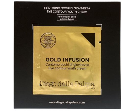 Set, Diego Dalla Palma, Gold Infusion, Revitalising, Eye Cream, 8 pcs, 2 ml *Sample Dekoratīvā kosmētika