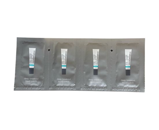 Set, Dermalogica, Deep Acne Liquid Patch, Sulfur, Anti-Acnee, Local Treatment Lotion, For Acne Prone Skin, For Face, 4 pcs, *Sample Ķermeņa kosmētika