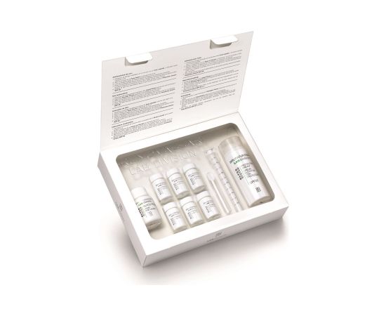 Set Bruno Vassari: Glyco System, Eliminates Impurities, Exfoliating Powder, 6 pcs, 0.30 g + Glyco System, Protects & Hydrates, Cream, For Face, SPF 25, 30 ml Sejas kopšana