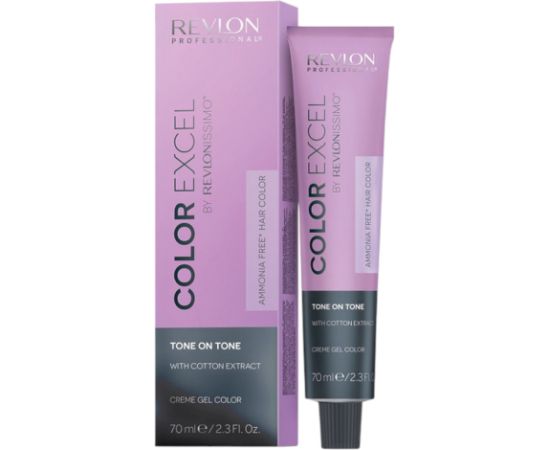 Revlon, Color Excel, Demi-Permanent Hair Dye, 5.46 Light Copper Red Brown, 70 ml Matu kopšana