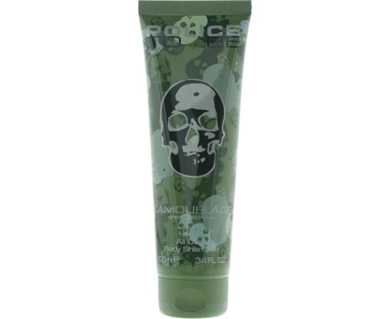Police, To Be Camouflage, Soft, Body Wash, All Over Body, 100 ml Dušas želejas ķermenim