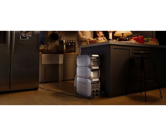 EcoFlow DELTA 3 Max Series 2048Wh Portable Power Station extra battery Akumulatoru spēkstacijas