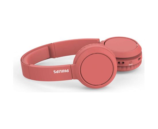 PHILIPS TAH4205RD/00 austiņas On-Ear ar Bluetooth, sarkanas Austiņas