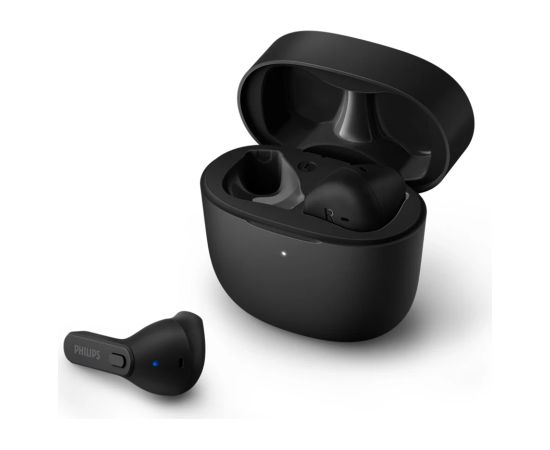 PHILIPS TAT2236BK/00 in-ear true bezvadu austiņas ar portatīvo uzlādes ietvaru, melnas Austiņas