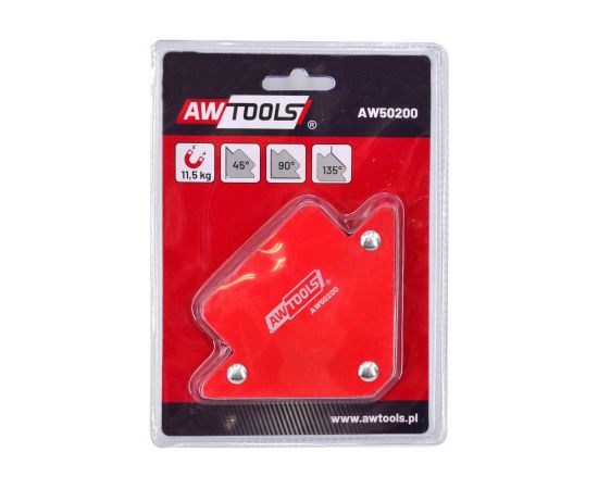 Awtools Magnēts AW50200; 82x120x13 mm; 11,5 kg Metinātāmie aparāti