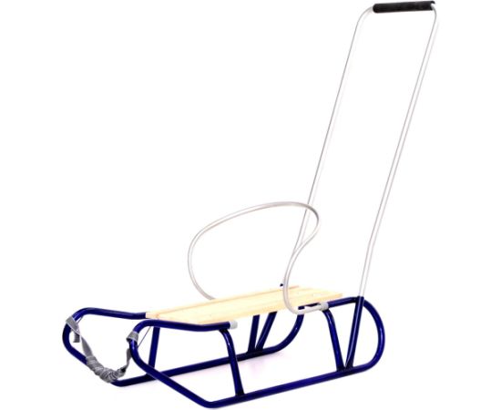 Enero TOMEK METĀLA RAGAVAS AR ATGRIEZTIŅU UN ZILU STŪMĒJU Санки