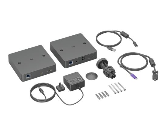 LOGITECH EXTEND - BLACK - USB - PLUGCG - EMEA29-953 WEB Kameras