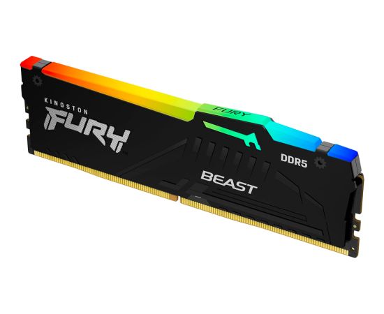 Kingston 16GB 6800MT/s DDR5 CL34 DIMM FURY Beast RGB EXPO Оперативная память (RAM)
