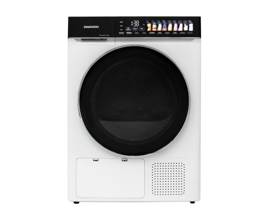 Daewoo DDR HS9E žāvētājs, 9 kg, siltumsūknis, skārienjutīgas pogas, melns vadības panelis ar lielām Jaunumi Sadz. tehnika