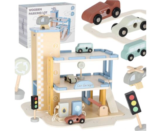 RoGer Koka Garāža‑Stāvparkings Ar Liftu Un Benzīntanku Mašīnas un piederumi