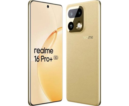 Realme 16 Pro 5G Смартфон 8GB / 256GB Master Gold Мобильные телефоны