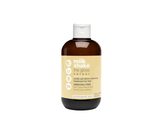 Milk Shake, The Golss Acidic pH, Demi-Permanent Hair Dye, 5 Castano Chiaro, 60 ml Matu kopšana