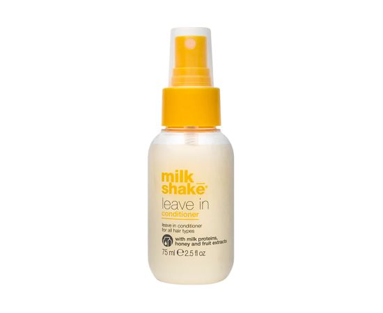 Milk Shake, Leave-In, Milk Proteins, Hair Leave-In Conditioner, Balances Moisture, 75 ml Matu kopšana