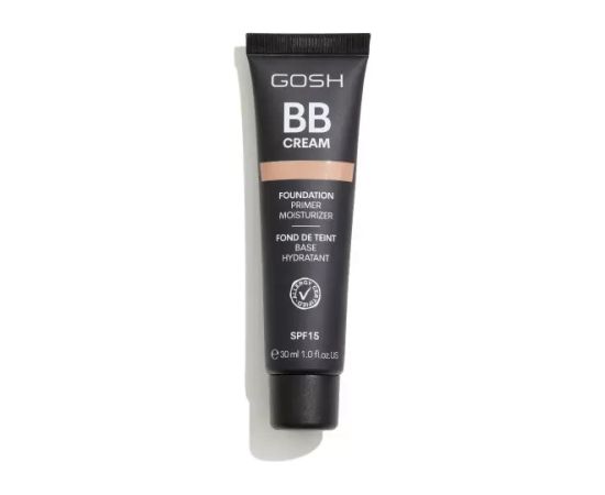 Gosh, Gosh, BB Cream, 03, Warm Beige, SPF 15, 30 ml Sejas kopšana