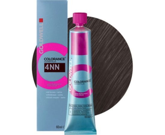 Goldwell, Colorance, Demi-Permanent Hair Dye, 4NN Intense Medium Brown, 60 ml Matu kopšana