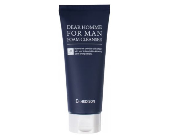Dr. Hedison, Dear Homme, Aloe Vera, Soothing, Cleansing Foam, 140 ml Sejas kopšana