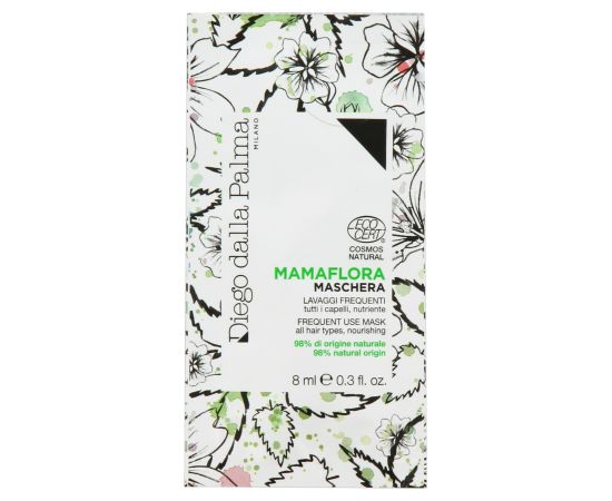Set, Diego Dalla Palma, Mama Flora, Silicone Free, Hair Treatment Cream Mask, For Nourishing, 15 pcs, 8 ml Matu kopšana