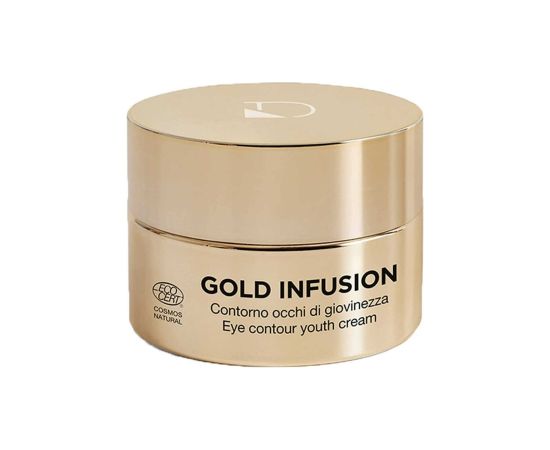 Diego Dalla Palma, Gold Infusion, Moisturizing, Day & Night, Eye Cream, 15 ml Dekoratīvā kosmētika