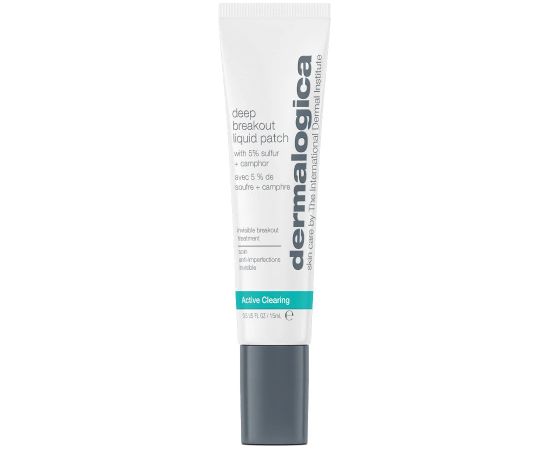 Dermalogica, Deep Acne Liquid Patch, Sulfur, Anti-Acnee, Local Treatment Lotion, For Acne Prone Skin, For Face, 15 ml Ķermeņa kosmētika