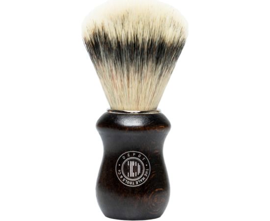 Depot, Accessories No. 731 Luxury, Wooden, Face Shaving Brush, Brown Bārdas kopšana