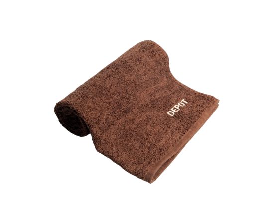 Depot, Accessories No. 715, Salon Textile Towel, Brown, 50 x 80 cm Bārdas kopšana