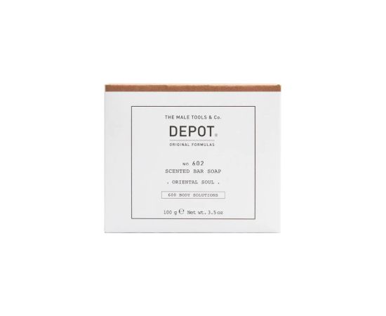 Depot, 600 Body Solutions No. 602, Botanical Complex, Cleansing, Oriental Soul, Scented Soap Bar , 100 g Šķidrās ziepes / ziepes