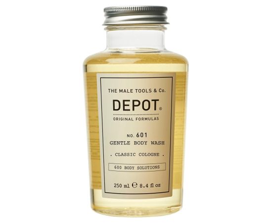 Depot, 600 Body Solutions No. 601, Botanical Complex, Cleansing, Classic Cologne, Body Wash, 250 ml Dušas želejas ķermenim