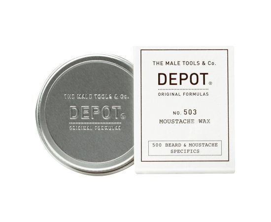 Depot, 500 Beard & Mustache Specifics No. 503, Jojoba Oil, Moustache Wax, For Styling, 30 ml Bārdas kopšana
