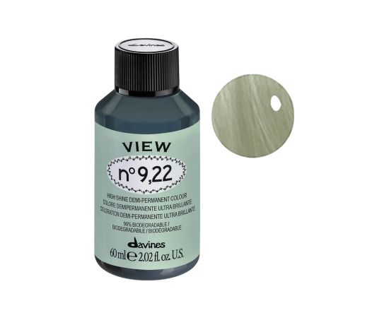 Davines, View, Demi-Permanent Hair Dye, 9.22 , 60 ml Уход за волосами