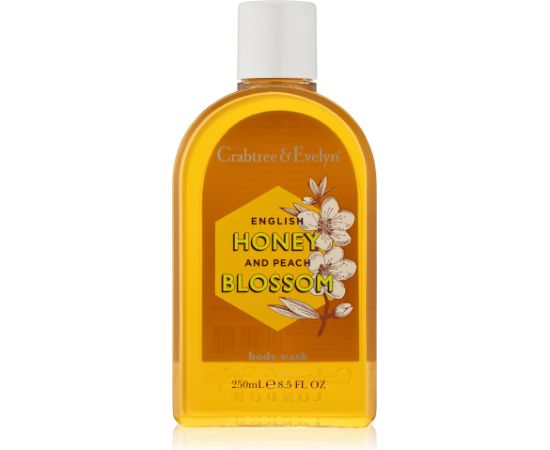 Crabtree & Evelyn, Honey & Peach Blossom, Hydrating, Body Wash, 250 ml Dušas želejas ķermenim