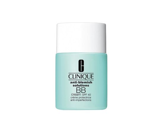 Clinique, Anti-Blemish Solutions, Fragrance Free, Hydrating, BB Cream, Light Medium, SPF 40, 30 ml *Tester Sejas kopšana