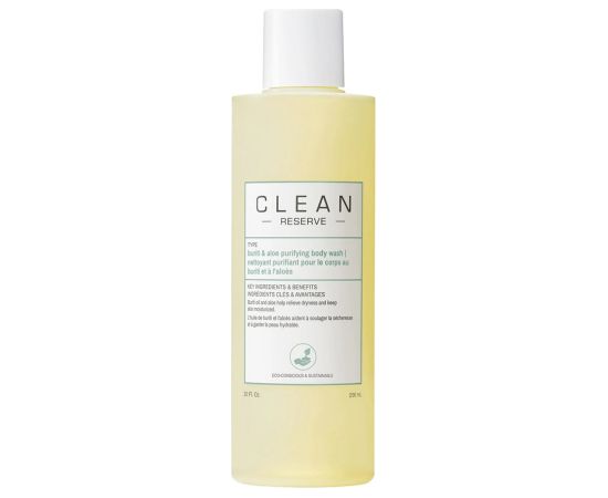 Clean, Reserve, Buriti & Aloe, Purifying, Body Wash, 296 ml Dušas želejas ķermenim